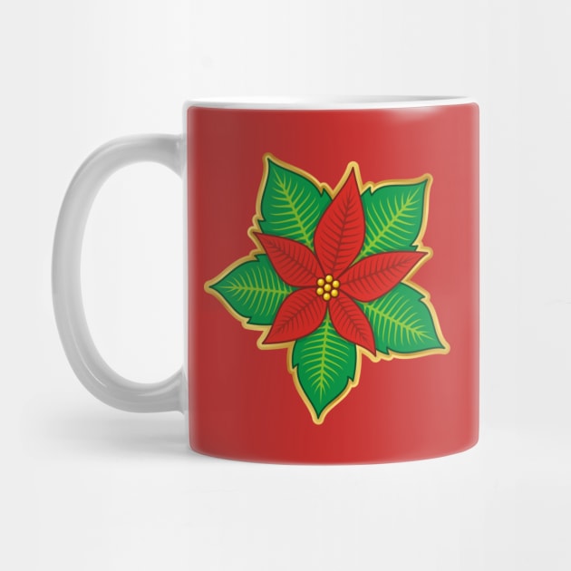 Christmas Poinsettia by sifis